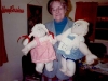 May with Raggedy Ann Dolls made at the Gastown Workshop